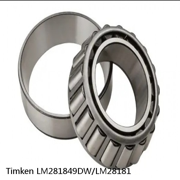 LM281849DW/LM28181 Timken Tapered Roller Bearings