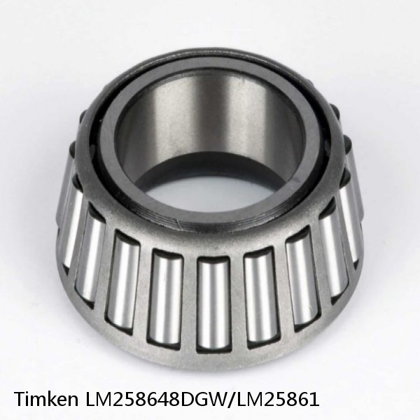 LM258648DGW/LM25861 Timken Tapered Roller Bearings
