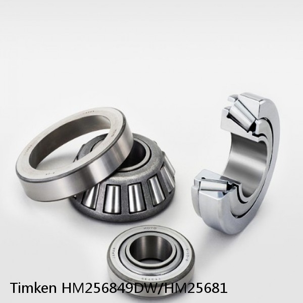 HM256849DW/HM25681 Timken Tapered Roller Bearings #1 small image