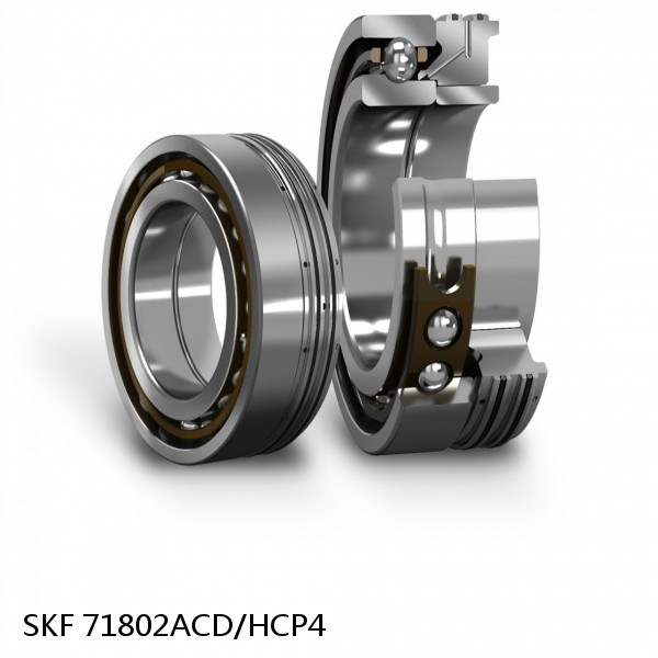 71802ACD/HCP4 SKF Super Precision,Super Precision Bearings,Super Precision Angular Contact,71800 Series,25 Degree Contact Angle #1 small image