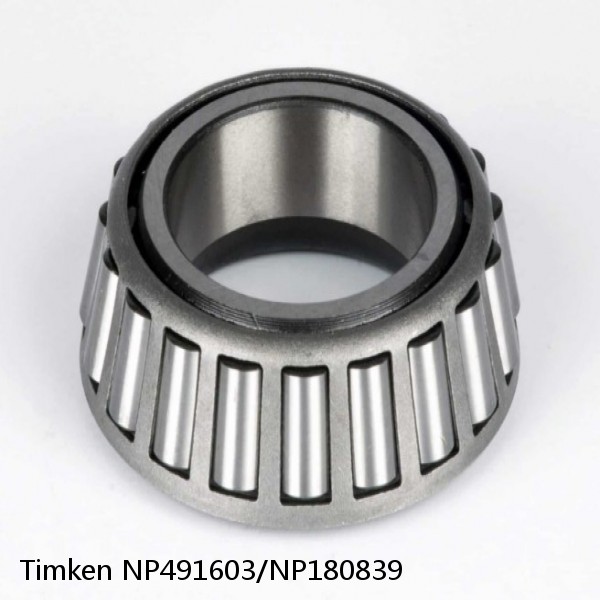 NP491603/NP180839 Timken Tapered Roller Bearings #1 small image