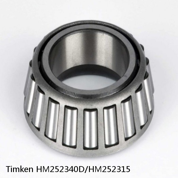 HM252340D/HM252315 Timken Tapered Roller Bearings #1 small image