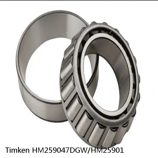 HM259047DGW/HM25901 Timken Tapered Roller Bearings #1 small image