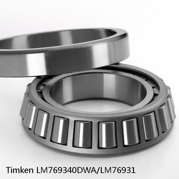 LM769340DWA/LM76931 Timken Tapered Roller Bearings