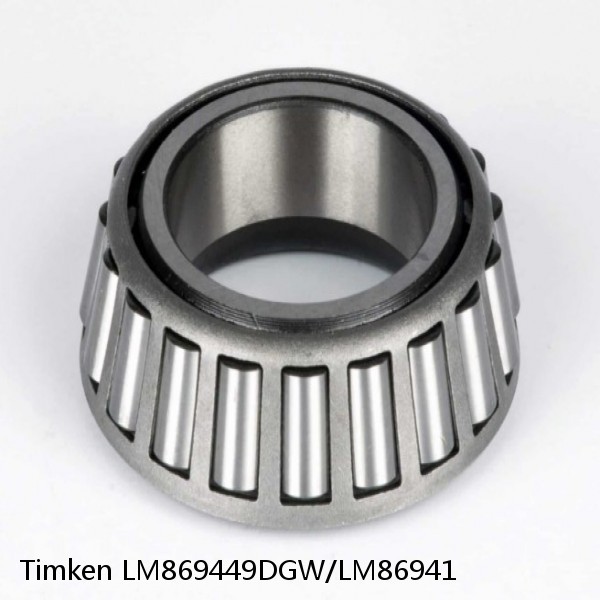 LM869449DGW/LM86941 Timken Tapered Roller Bearings #1 small image