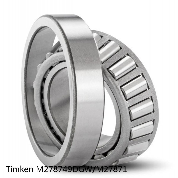 M278749DGW/M27871 Timken Tapered Roller Bearings #1 small image