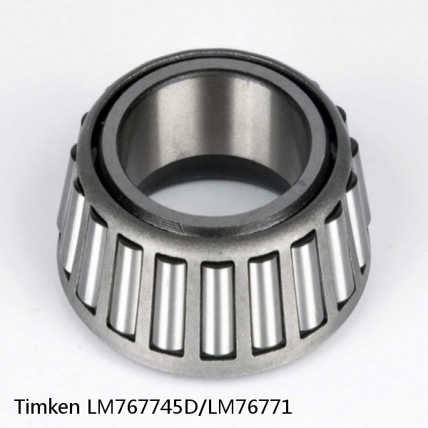 LM767745D/LM76771 Timken Tapered Roller Bearings #1 image
