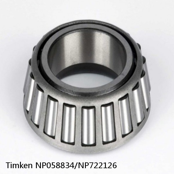 NP058834/NP722126 Timken Tapered Roller Bearings #1 image